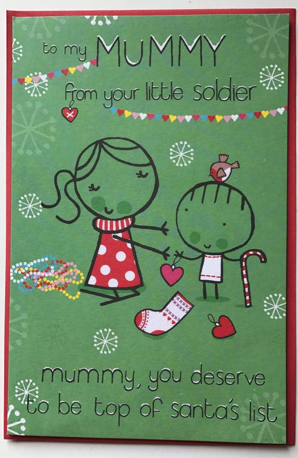 Benny To My Mummy From Your Little Soldier