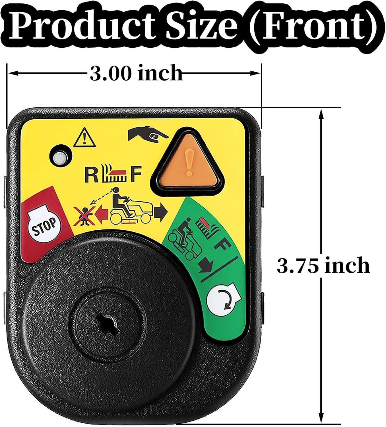 925-06119C 725-04227 Ignition Switch Module with Key for Cub Cadet XT1 LT42 LT46 LT50 XT2 LT42 LT46 LT1042 LT1045 LT1046 LTX1040 Craftsman T1000 T1200 T1400 T1600 Riding Mowers