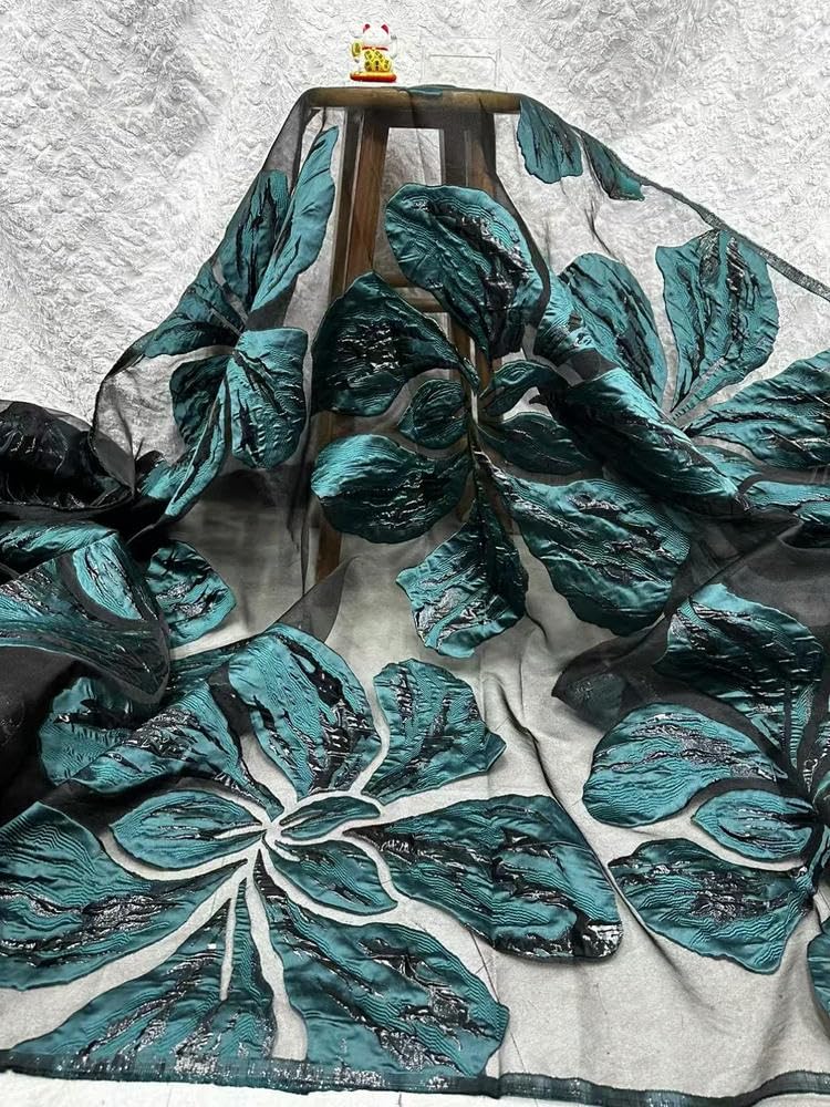 Afrykańska żakardowa brokatowa koronka tkanina organza koronkowa tkanina na imprezę sukienka materiał do szycia