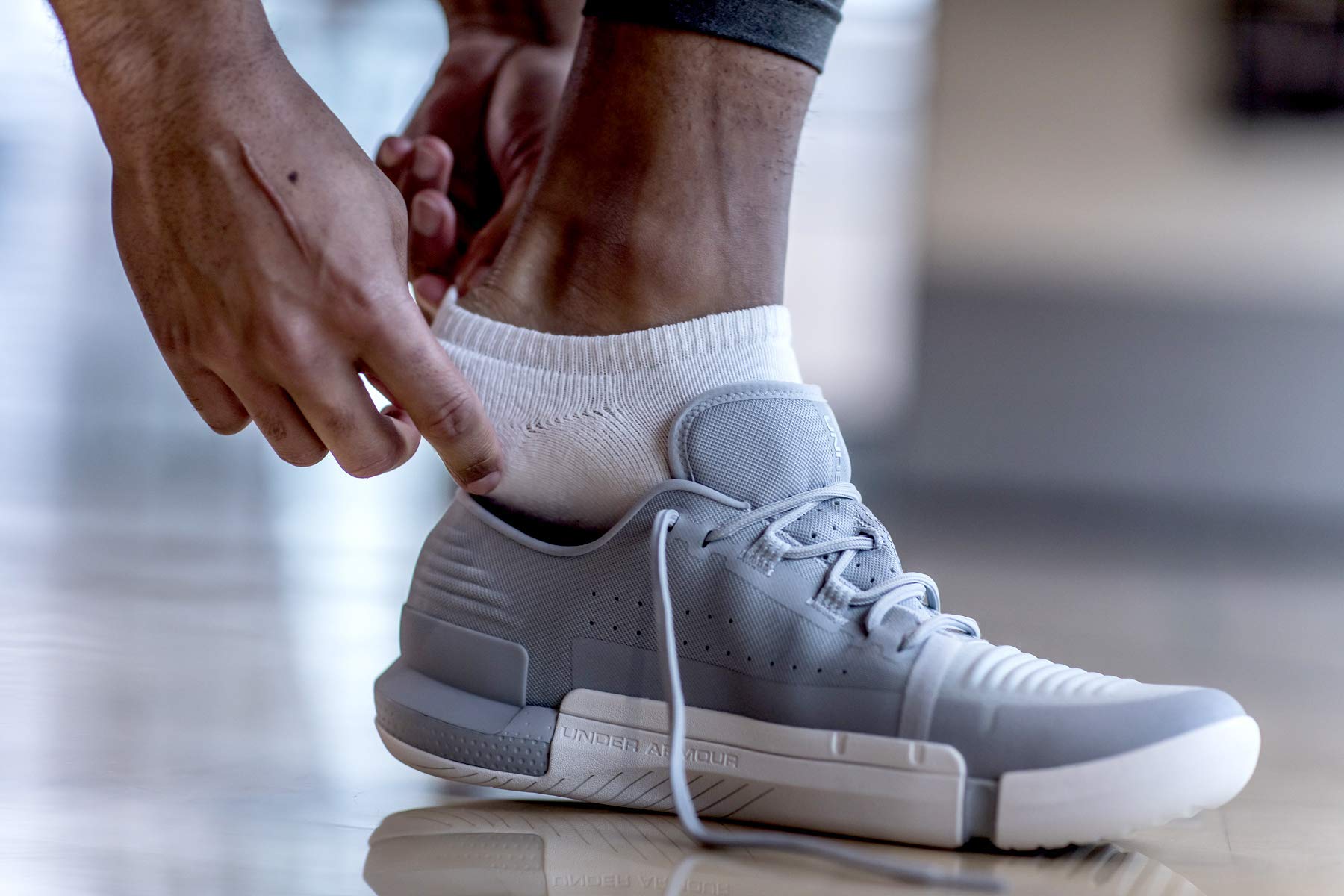 Under Armour Ua Charged Cotton 2.0 Noshow - Calcetines Hombre