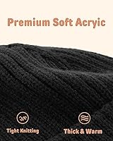 Vista 3 de Gorro de invierno con forro polar para bebé, con orejeras, gorro cálido para niños y niñas