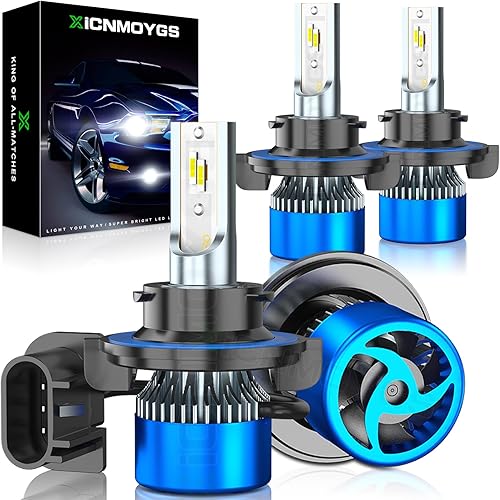 Compatible con Ford F250 F350 F450 F550 Super Duty Truck 2005-2023 con compuesto, 4 bombillas 9008 de haz alto y bajo, 6000 lm, más de 50000 horas disponible en Yaxa Venezuela