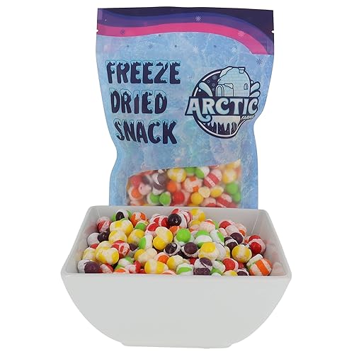 Miniatura 9 de Arctic Farms Caramelos liofilizados con sabor a fruta, 6 onzas, empaquetados y en caja + dulces Sweetarts gratis (fruta mezclada, paquete de 2)