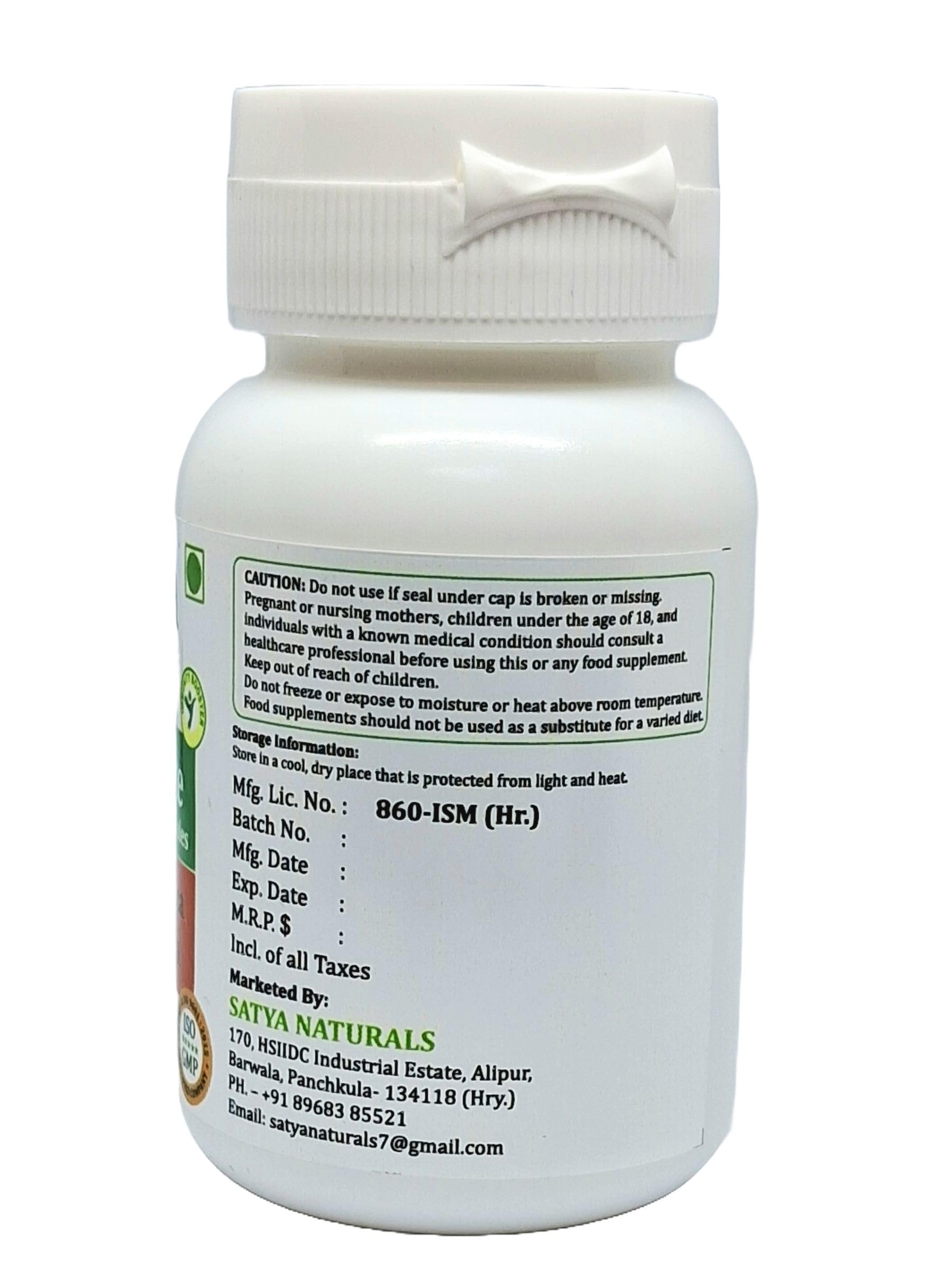 Momordica Charantia (Karela, Bitter Melon) Extract Capsules | Highest Potency, 100% Herbal Product | Pack of 60 X 500 mg. Veg. Capsules (Pack of 1 Bottle) — Amazon image 3
