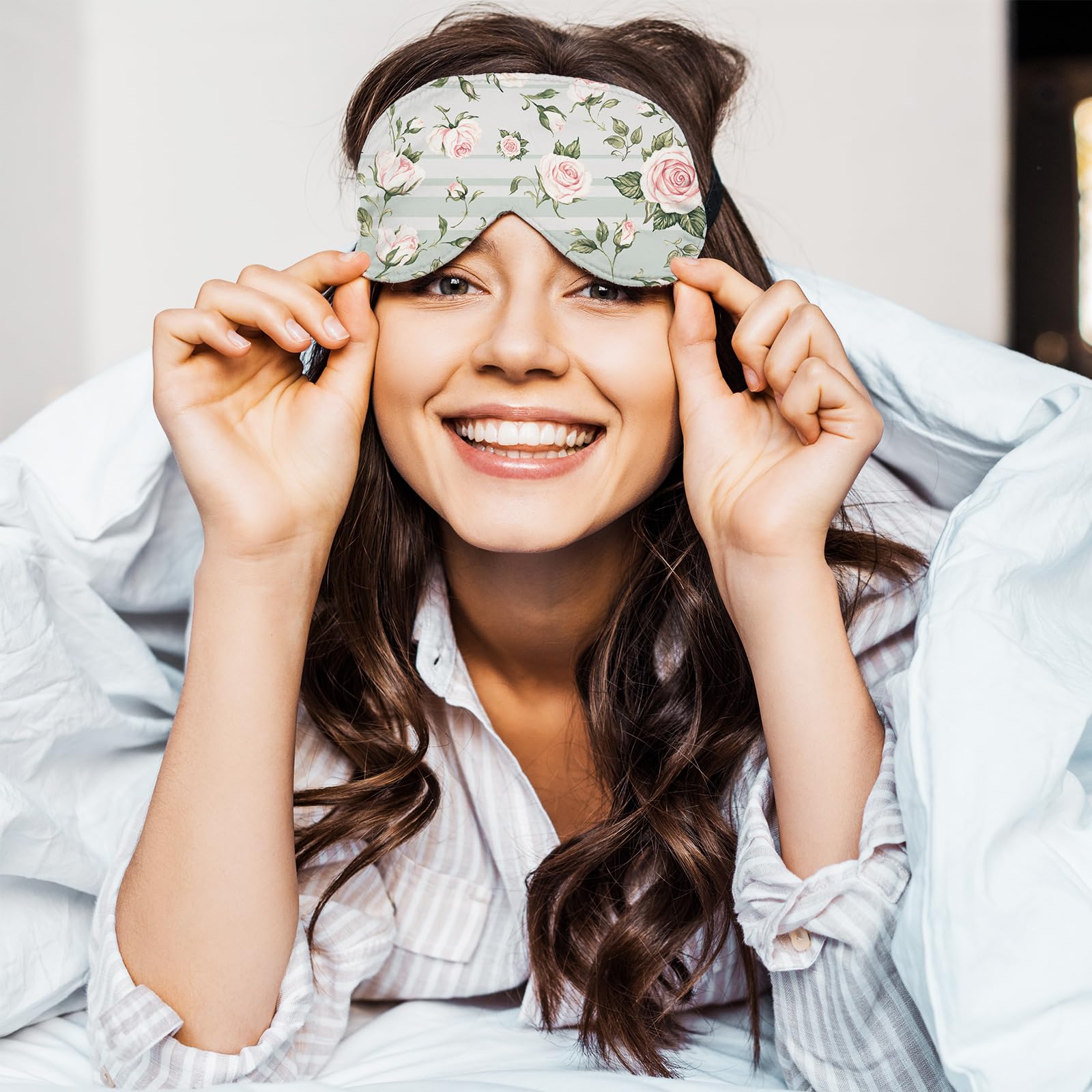 JarThenaAMCS 12Pcs Floral Cotton Fabric Bundles 18 x 22 Inch Mint Green Pink Flower Bird Dot Fat Quarters Flower Sewing Fabrics for DIY Craft Party Decor