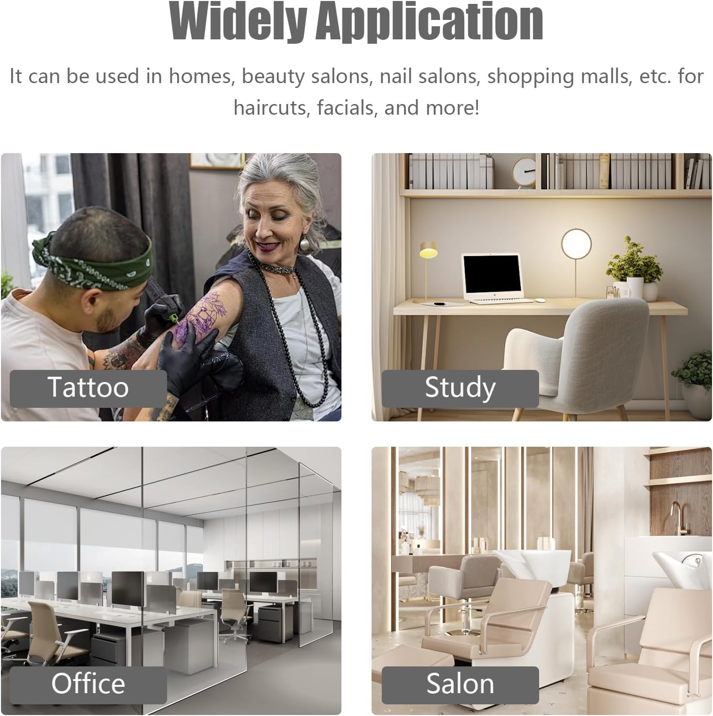 Tattoo Chairs, Multifunctional Armchair for Artists Ajustable Panel Height Angles Tattoo Arm Rest Chair for Client Anti Slip H-Shaped Base Thicken Soft Sponge Pad (with Wheels)