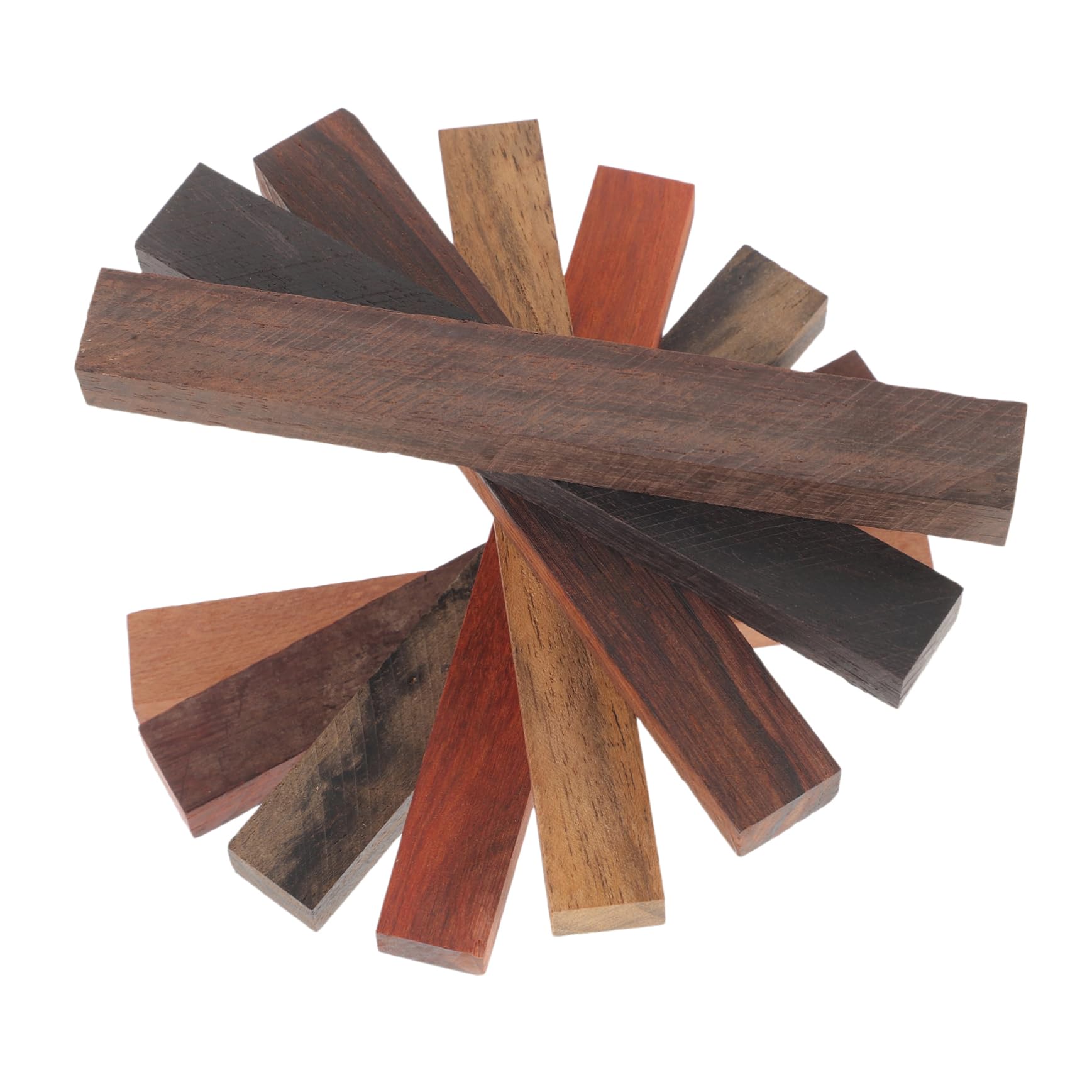 HAPINARY Unique Patterned Exotic Wood Pen Blanks DIY Pen Making Supplies Turning
