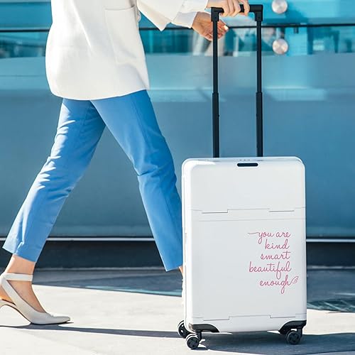 Miniatura 7 de You are Kind Smart Beautiful Enough - Calcomanía de espejo para auto afirmación de autoafirmación, calcomanía de pared de afirmación positiva,