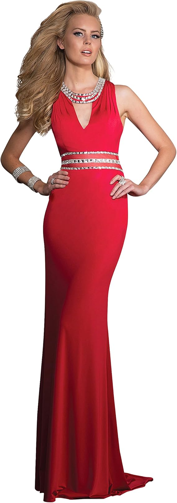 fitted evening dresses