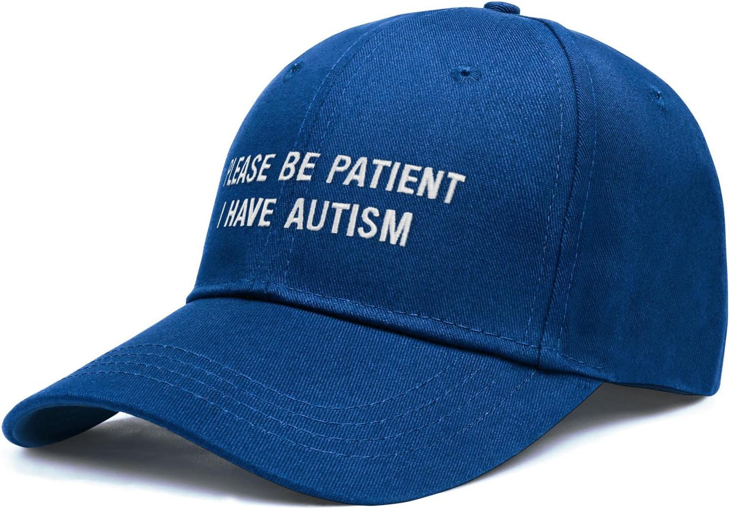 Retirement Gifts for Men Please Be Patientt I Have Autism Hat Embroidery Trucker Hats Baseball Cap for Men Women - Image 4