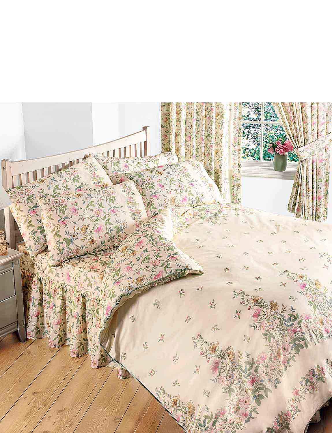 Vantona Cottage Garden Extra Pillowcase Pair Multi Pillowcase Pair