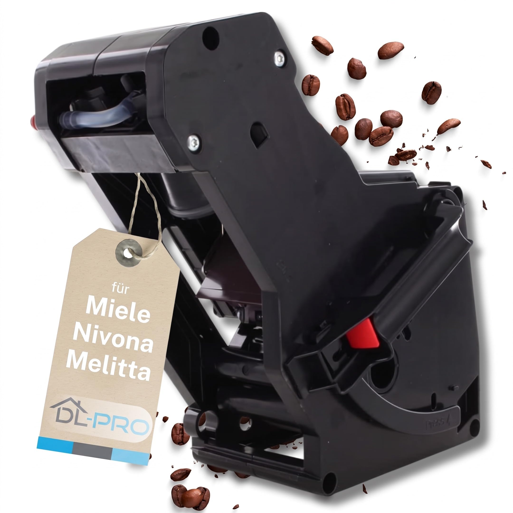 DL-pro Brühgruppe geeignet für Melitta 6716059 A-047, 6783613, 6785621, kompatibel mit Miele 10876091, Brüheinheit für Caffeo Barista, Passione, Varianza und für Nivona Kaffeemaschine