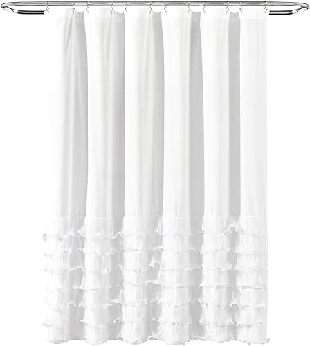 Vista 7 de Lush Decor Cortina de regadera modelo Lilian