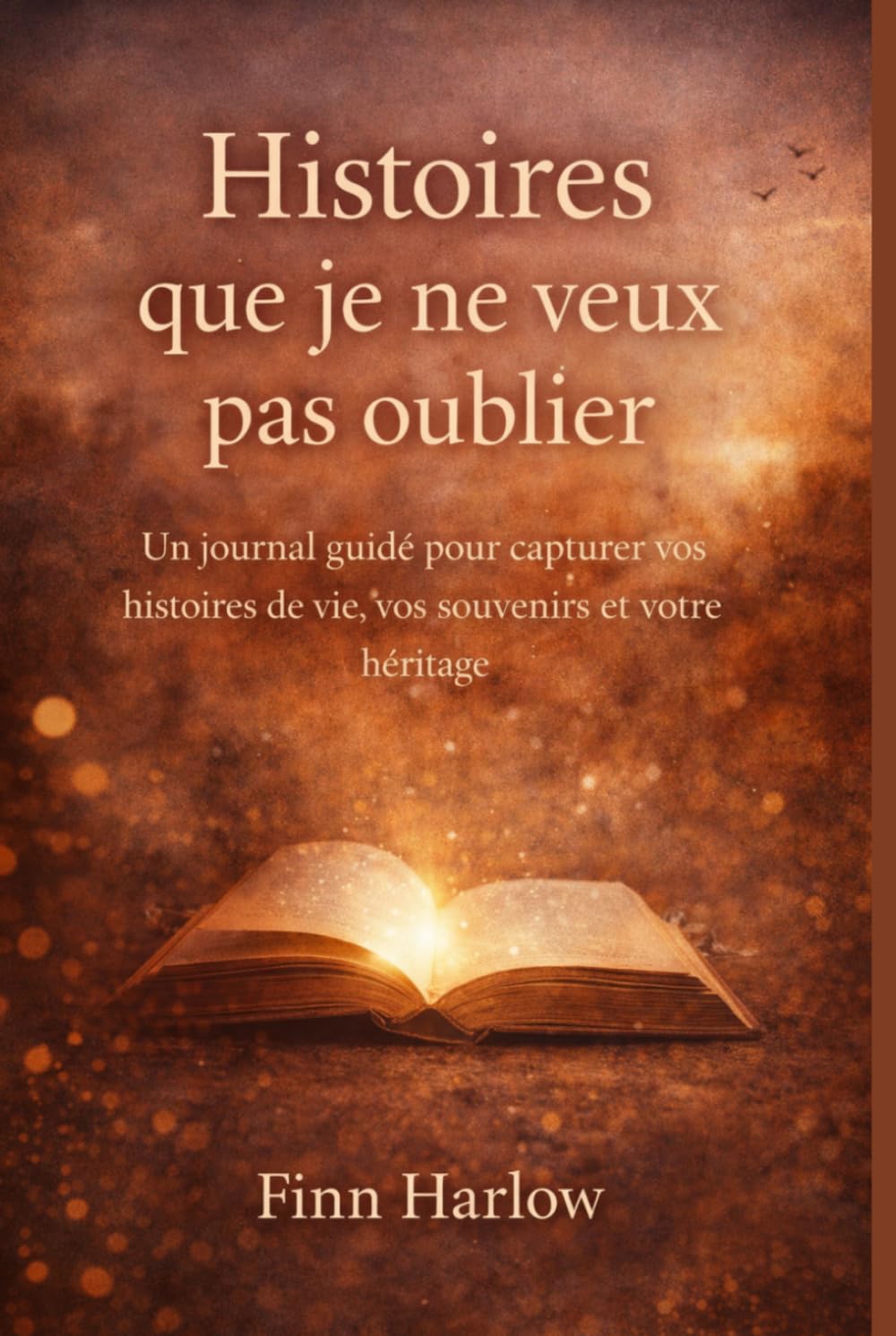 Histoires que je ne veux pas oublier: Un journal guidé pour capturer vos histoires de vie, vos souvenirs et votre héritage