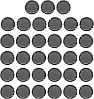 Vista 13 de PATIKIL Discos de encuadernación de libros de plástico de 0.945 in, paquete de 33 discos de expansión de disco redondos para planificador de Blanco