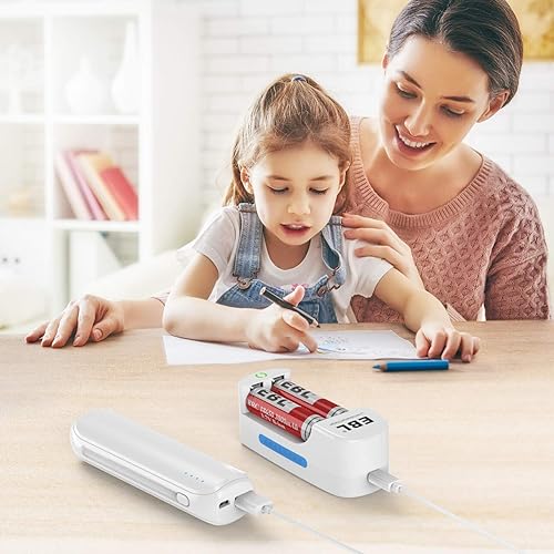 Miniatura 7 de EBL Cargador de batería universal Speedy Smart Cargador de litio para baterías recargables de 37 V Li-ion IMR 10440 14500 16340 18650 RCR123A