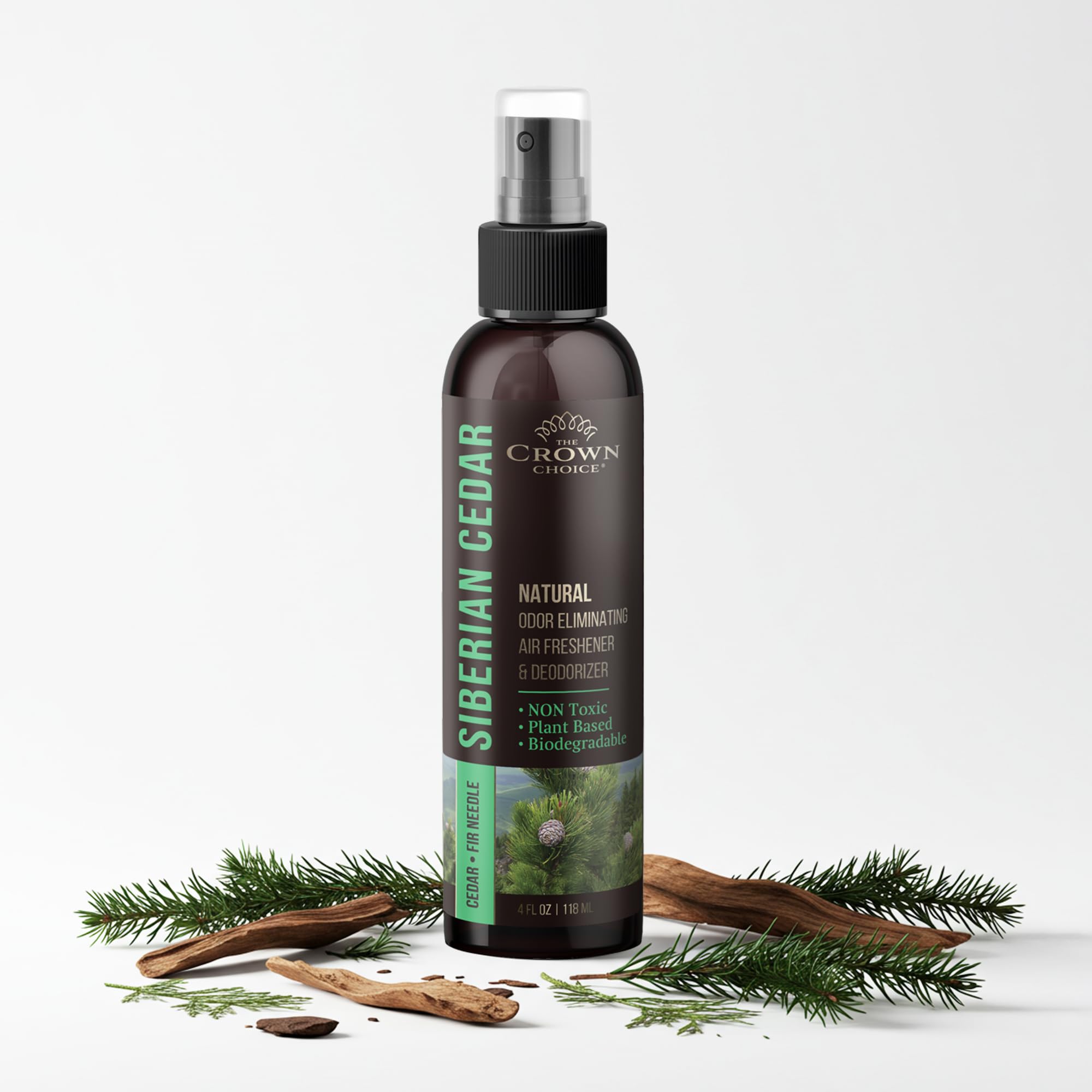 Non-Toxic Odor Eliminator Natural Cedar Air Freshener Spray for Clothes Storage Moth Repellent Closet Couch Deodorizer Long Lasting