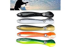 10Pcs Sinking Loach Bait Swimbaits