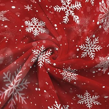 Christmas Throw Blanket Red Snowflake Decoration Fuzzy Warm Winter Super Soft Blankets for Couch Sofa 60x80 Inch
