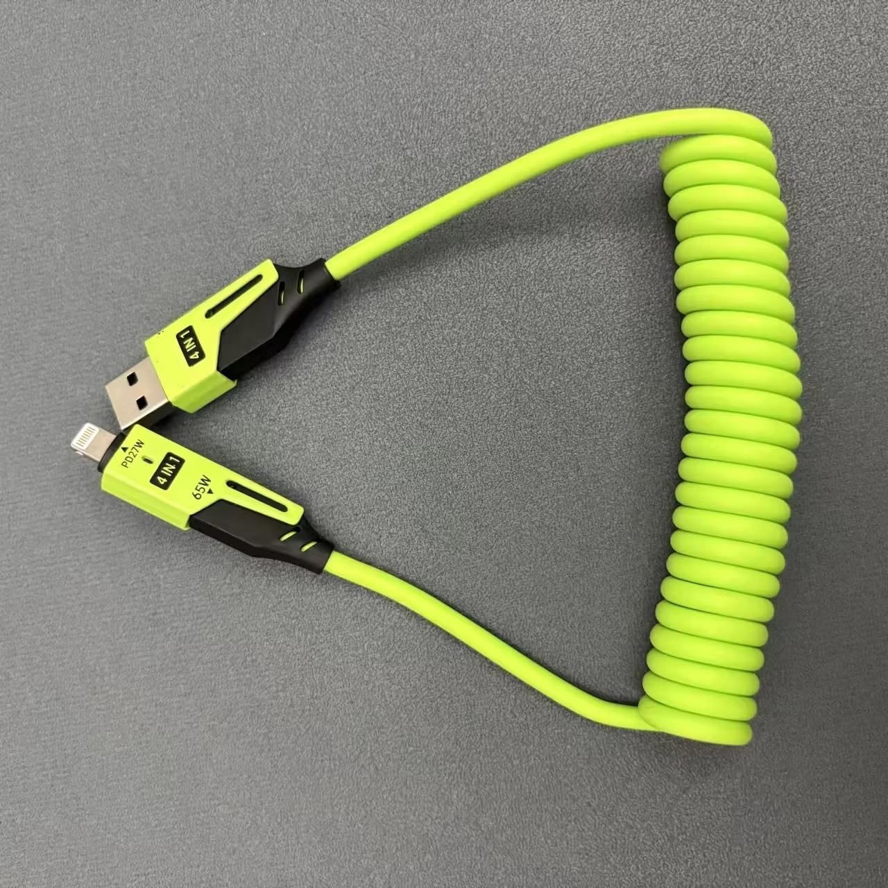 4-in-1 Fast Charging Cable 65W...