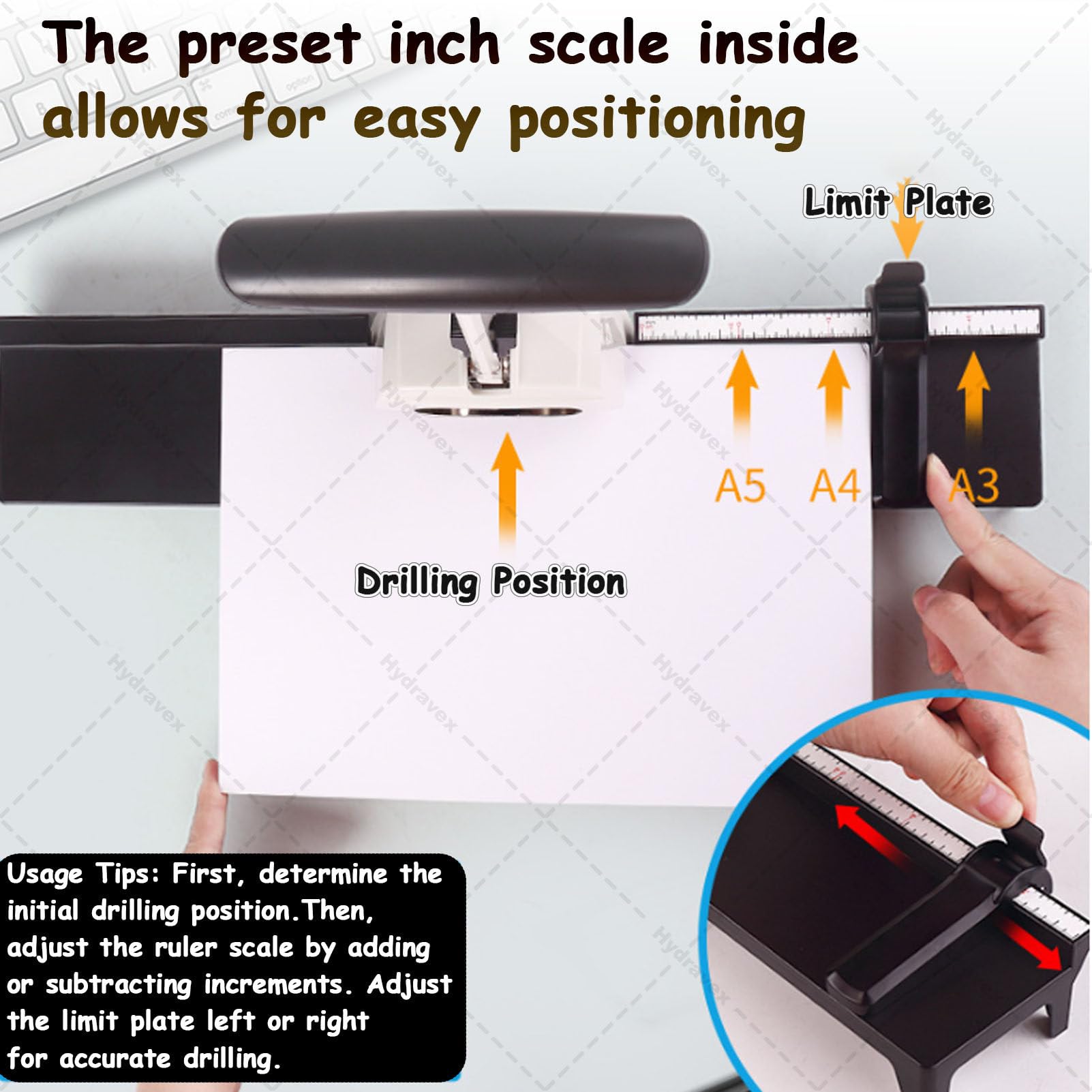 Perforatrice per angoli arrotondati, 6 in 1, con fustelle intercambiabili per carte d'identità, lavori di carta e laminazione, capacità 100 fogli