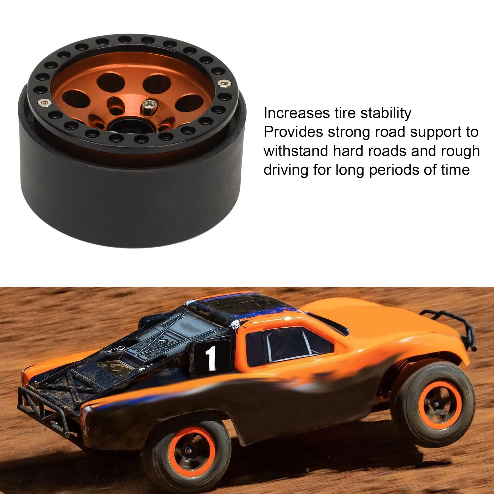 1/2 LOT POIDS Lourd Pour RC Redcat GEN8 Essieu Avant Arrière Ensemble - Foto 4