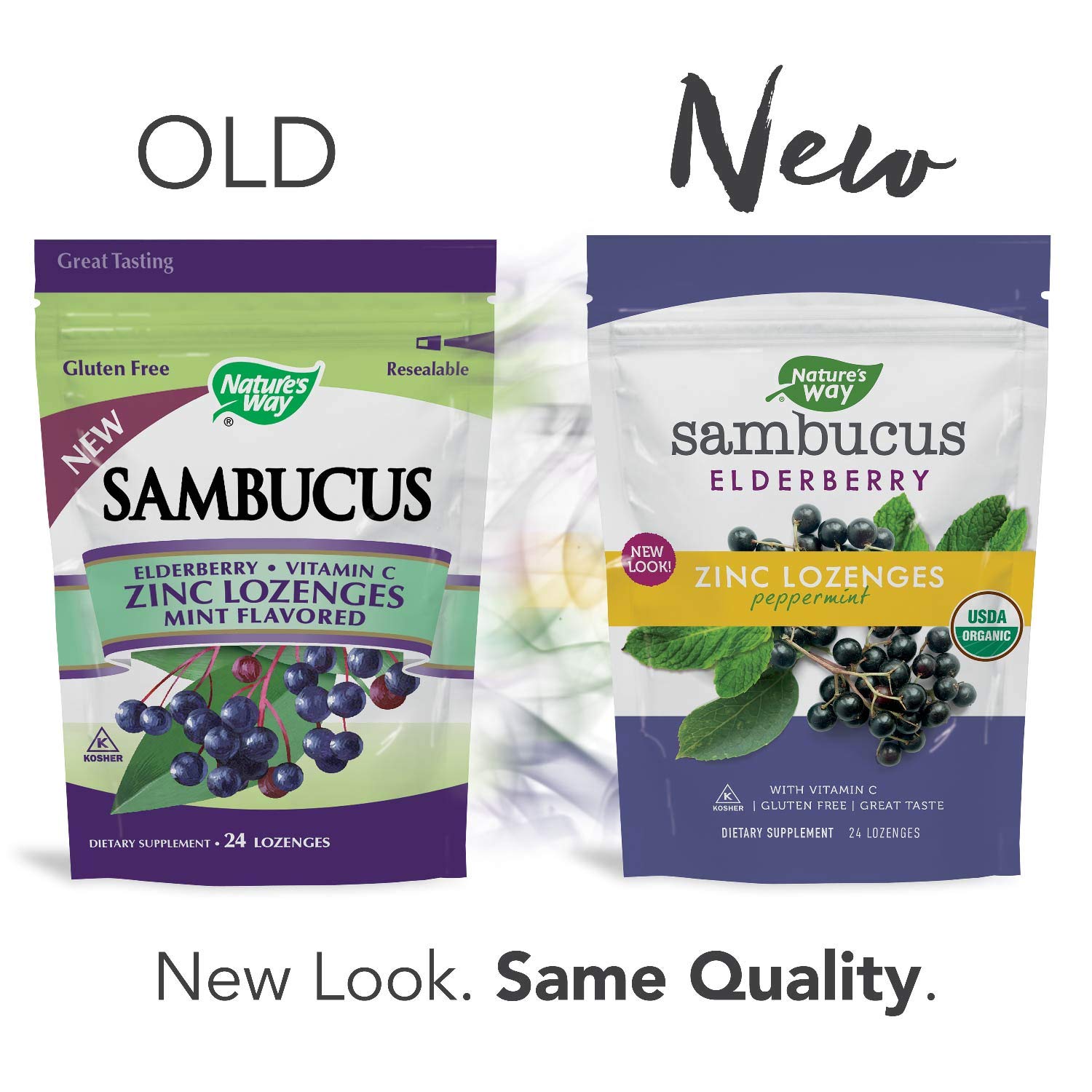 Sambucus Organic Zinc Lozenges Nature's Way®