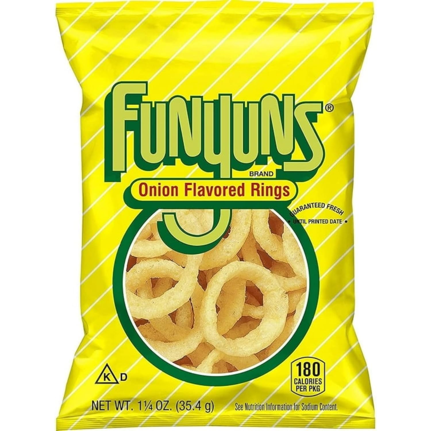 Funyuns Onion Flavored Rings, Original, 1.25 oz, Pack of 12, Bundled By Shoppyway