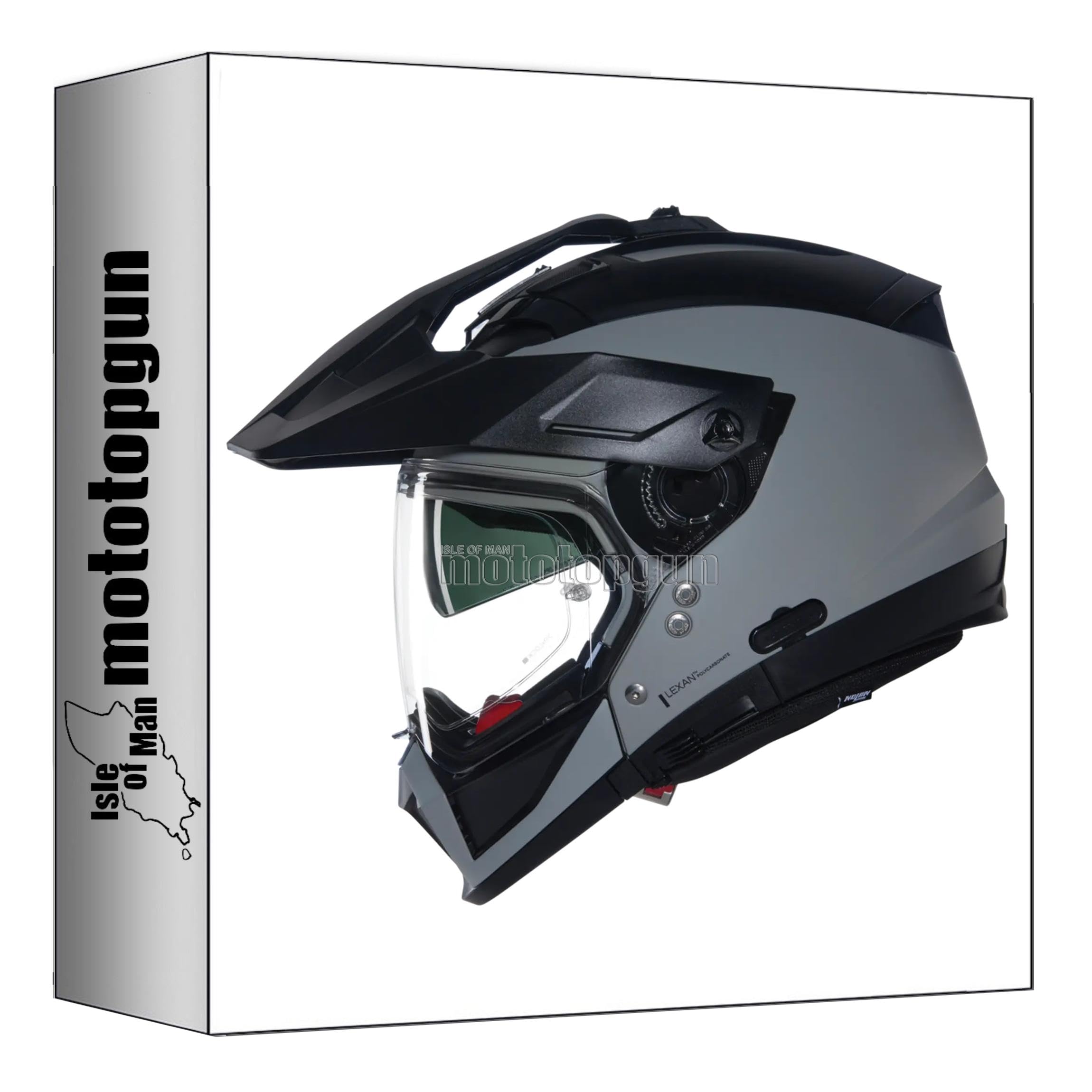 Casque Nolan N70-2 X Exploring Gris XS, la solution contre le bruit - 5
