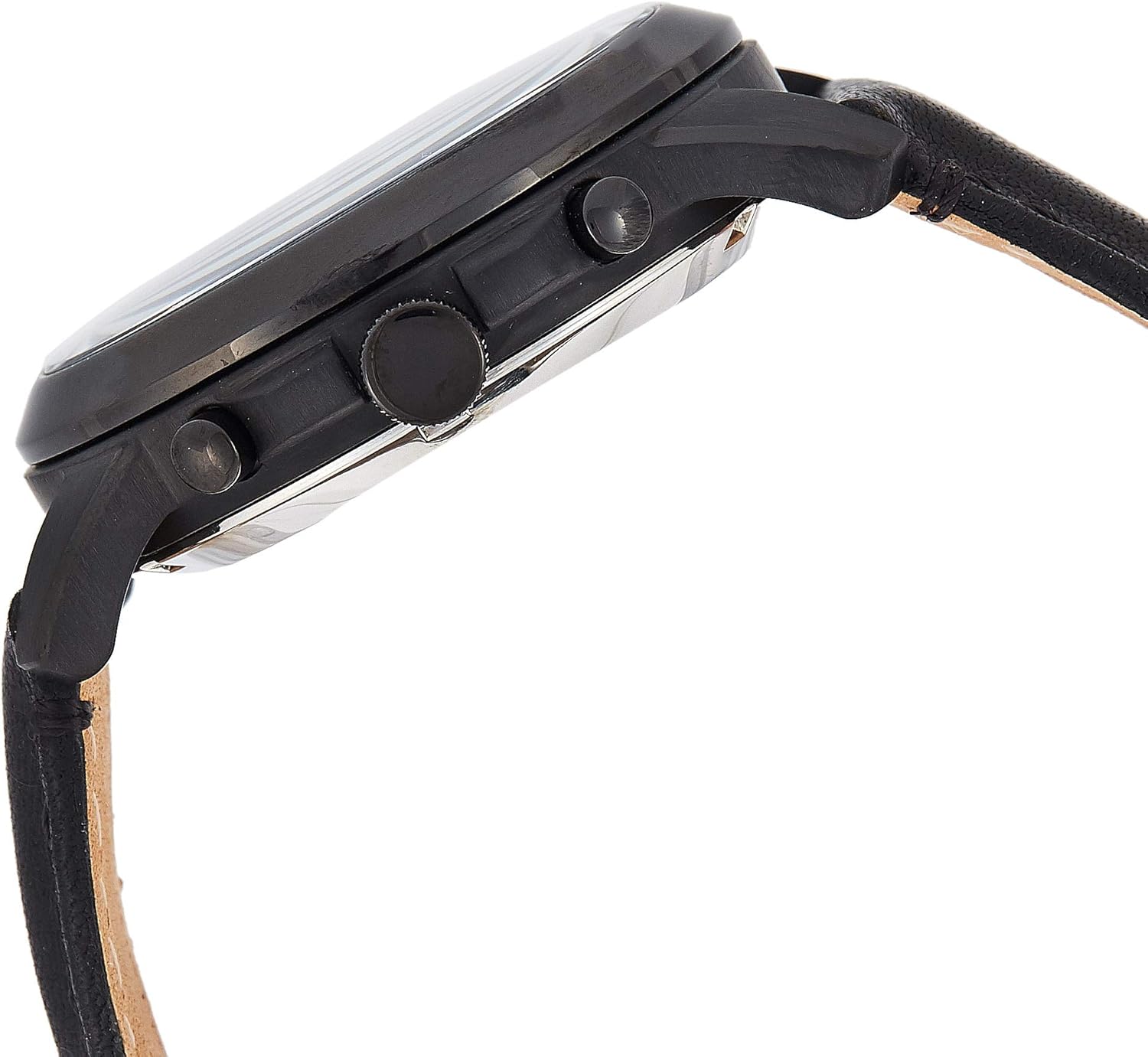 Fossil ME3028 Grant watch on a wrist, showing its size and fit.