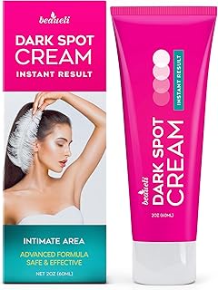Dark Spot Corrector, Body Dark Spot Remover for Bikini Area, Intimate Area and Private Area, Dark Spot Cream for Neck, Armpit, Elbows, Inner Thighs and Knees, 60ml