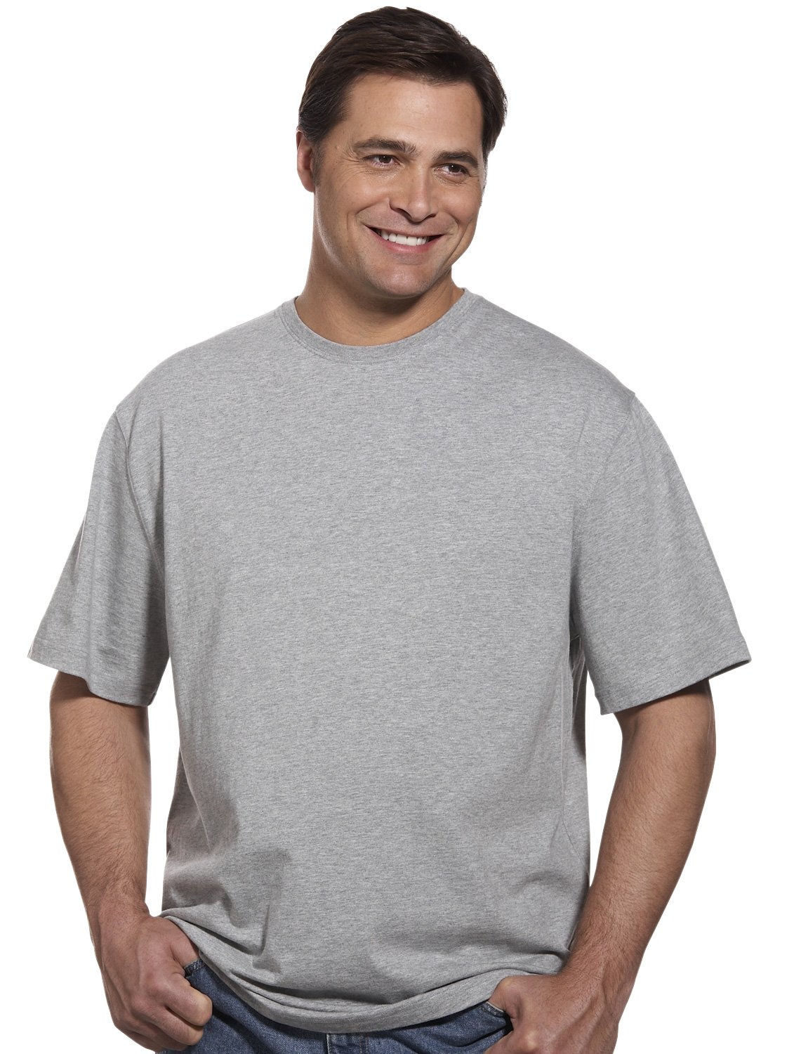 Harbor Bay by DXL Men's Big and Tall Sweat Resistant Jersey T-Shirt