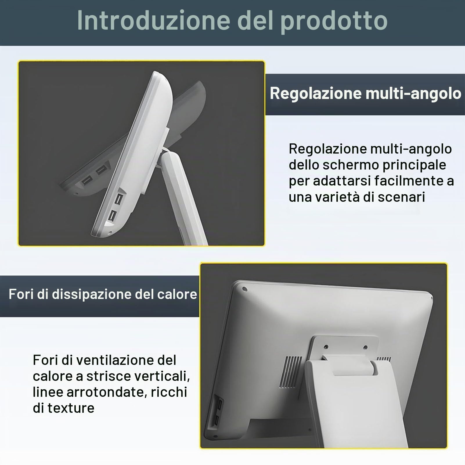 PC POS con Touchscreen da 15,6 Pollici, registratore di Cassa Intelligente con Touchscreen, 4 GB di RAM, SSD da 64 GB, CPU N2930, Windows 10 PRO per la Vendita al Dettaglio a Schermo Singolo
