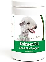 Vista 60 de Healthy Breeds Golden Retriever - Aceite de salmón masticable suave, 90