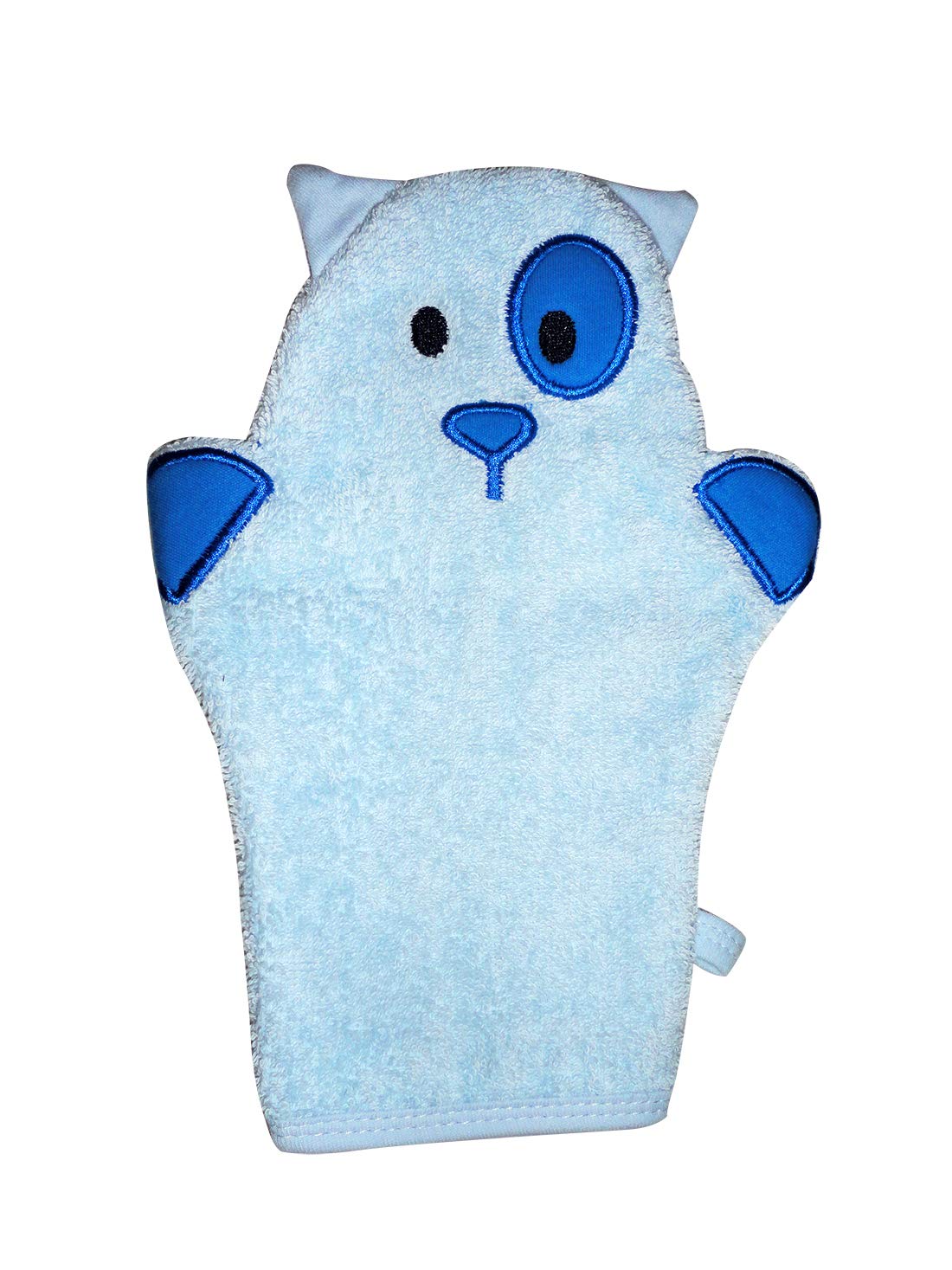 JN&amp;LULU Organics Bath Mitt Bath Cotton and Soft Scrub Bathing Loofah Shower Gifts(Puppy)