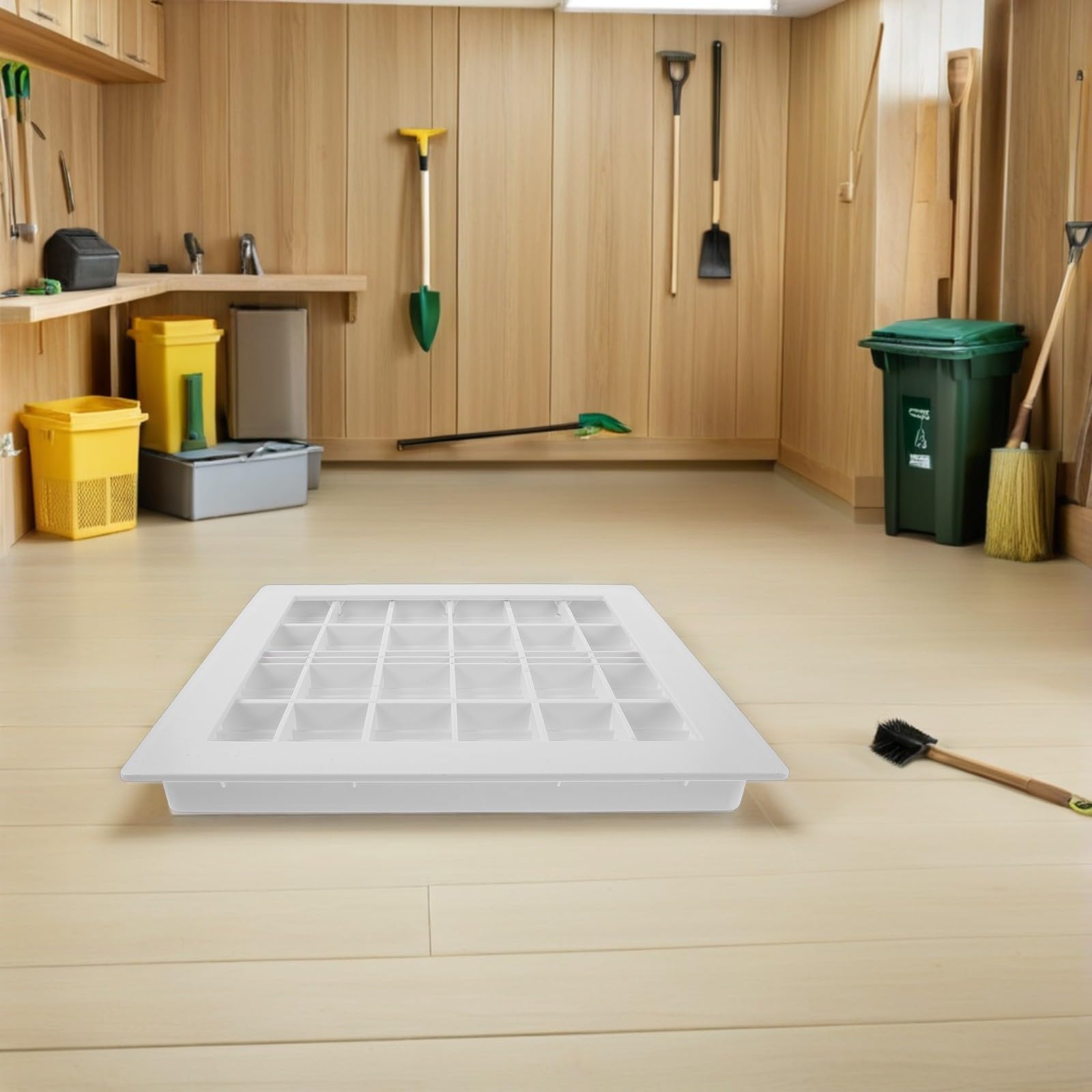 30x30 Tapa CM Desagüe de Principal Cuadrada ABS Blanco de Piscina