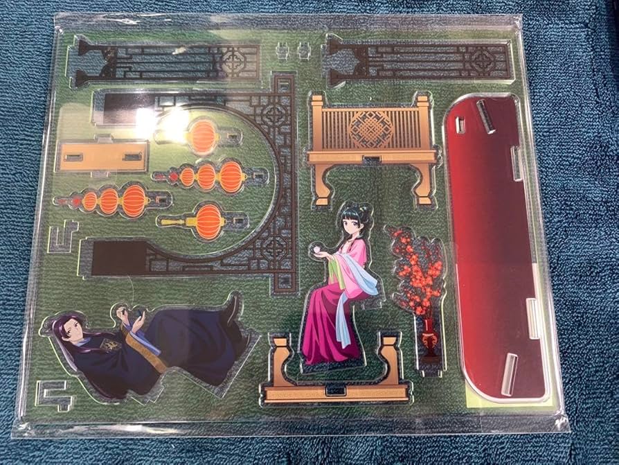 薬屋のひとりごと　まるくじ　アクリルジオラマ　壬氏　猫猫 薬屋のひとりごと まるくじ 超大吉 アクリルジオラマ 猫猫 壬氏