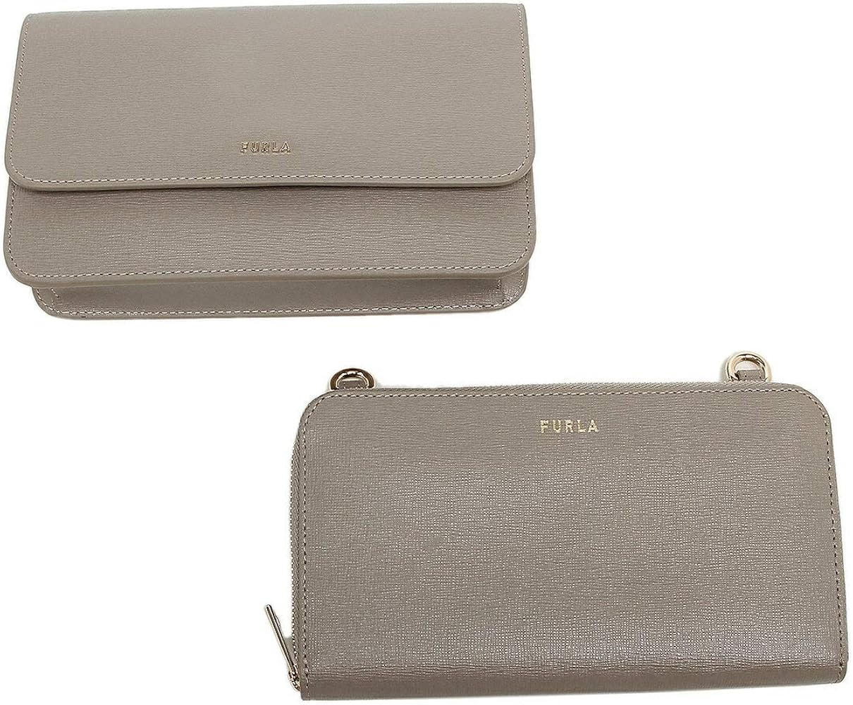 RIVA お財布ショルダー  希少カラー ダリア 再入荷 FURLA Amazon | [フルラ] ショルダーバッグ リーヴァ Lサイズ お財布