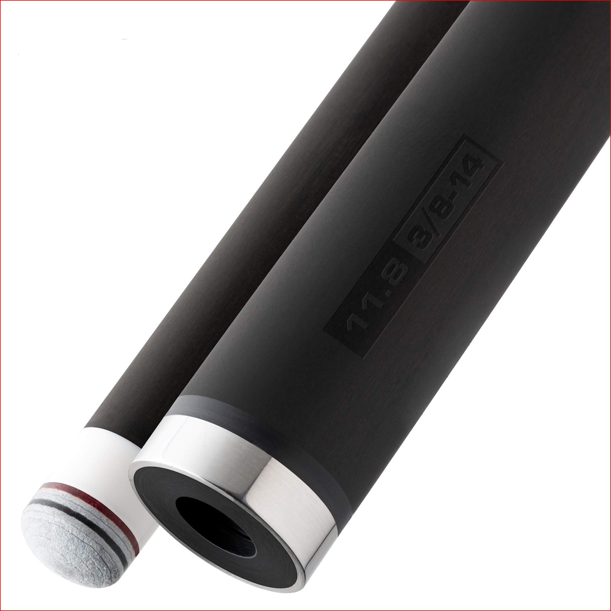 Cuetec Cynergy CT-15K 11.8mm Carbon Fiber Low Deflection Pool Cue Shaft - 3/8 x 14 (20.0mm Joint)