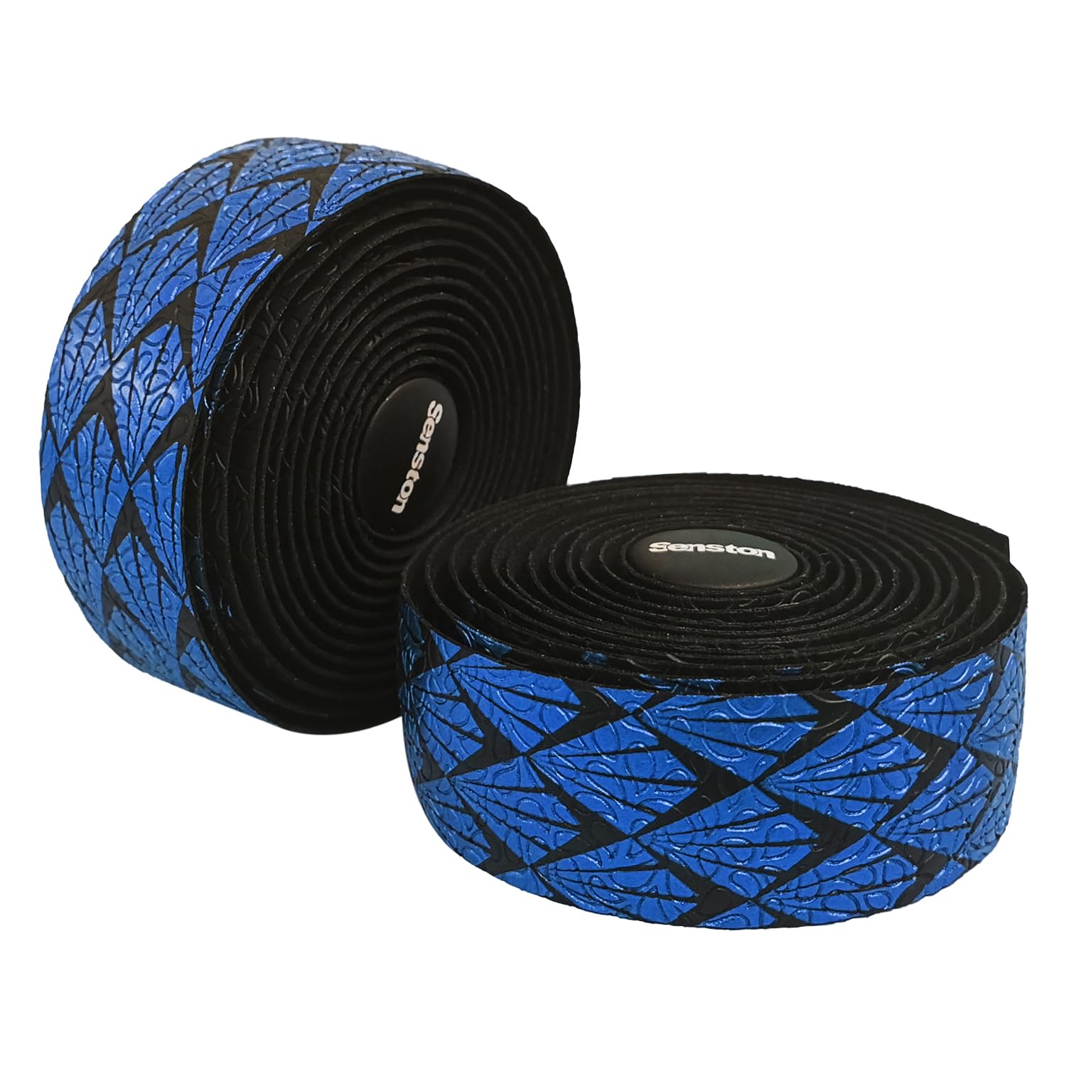 Senston EVA Road Bike Handlebar Tapes 2 Rolls, Cycling Handle Wraps Bicycle Bar Tape, Blue