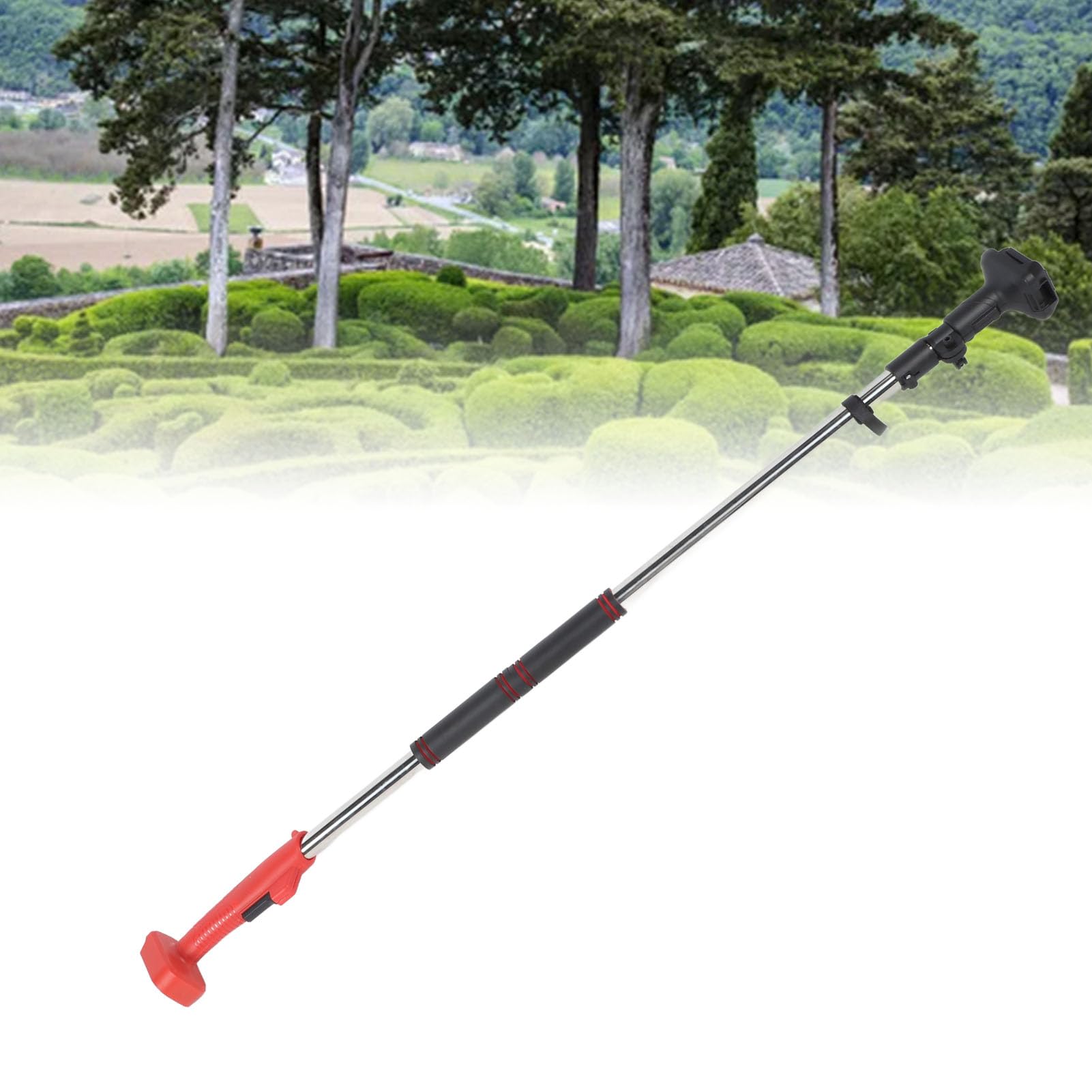 Haofy Poste de Extensión para Motosierra Eléctrica, Poste Telescópico Liviano de 4,33 a 7,21 Pies, Antideslizante para un Recorte Preciso, Adecuado para Baterías BL1820 BL1830