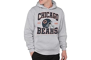 Junk Food Clothing x NFL - Chicago Bears Women's Team Helmet Pullover Hoodie