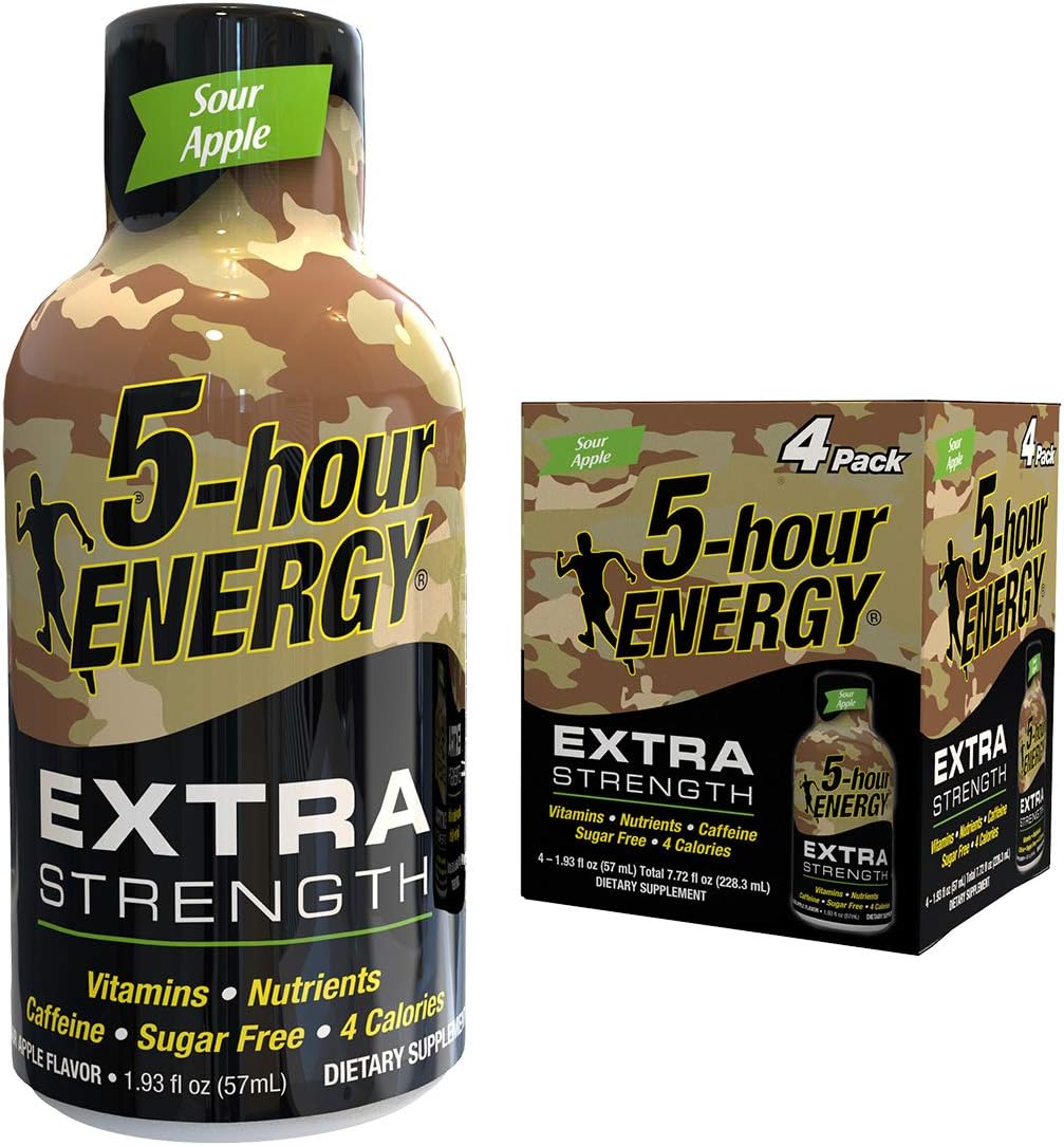 Shot, Extra Strength, Sour Apple, 1.93 oz.