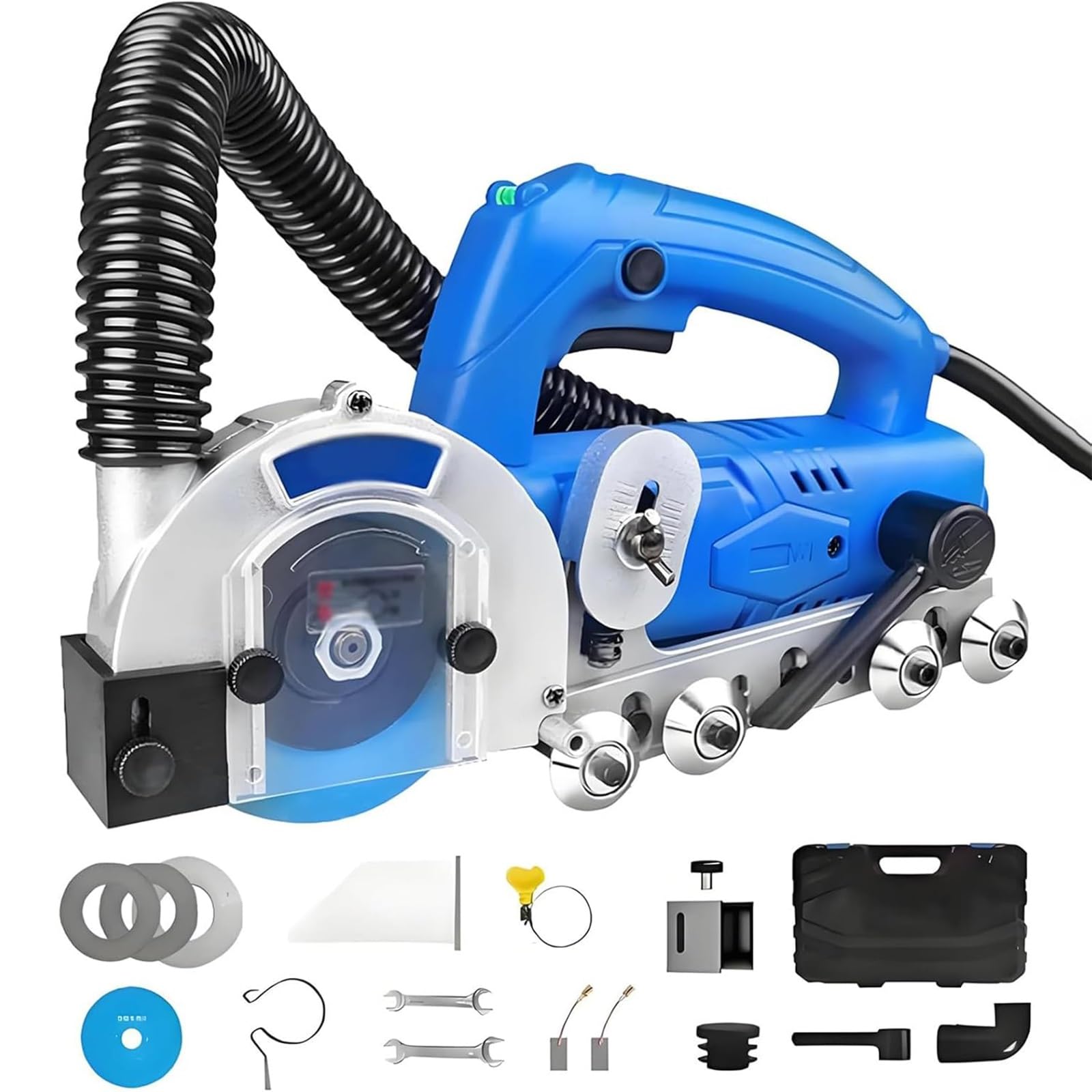 Máquina eléctrica de extracción de lechada, 1200 W y 9000 RPM con hoja de diamante para una limpieza eficiente entre azulejos y suelos para Juntas De Cerámica, Duchas Y Bañeras