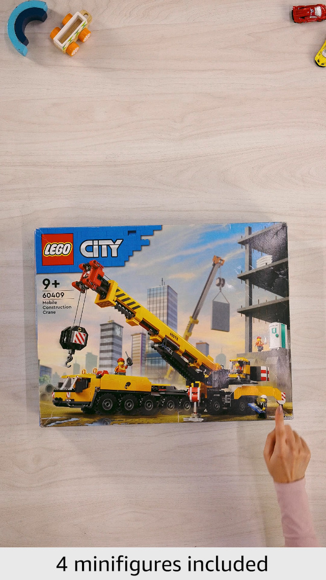 Amazon.com: LEGO 60409 City Mobiler Baukran : Toys & Games