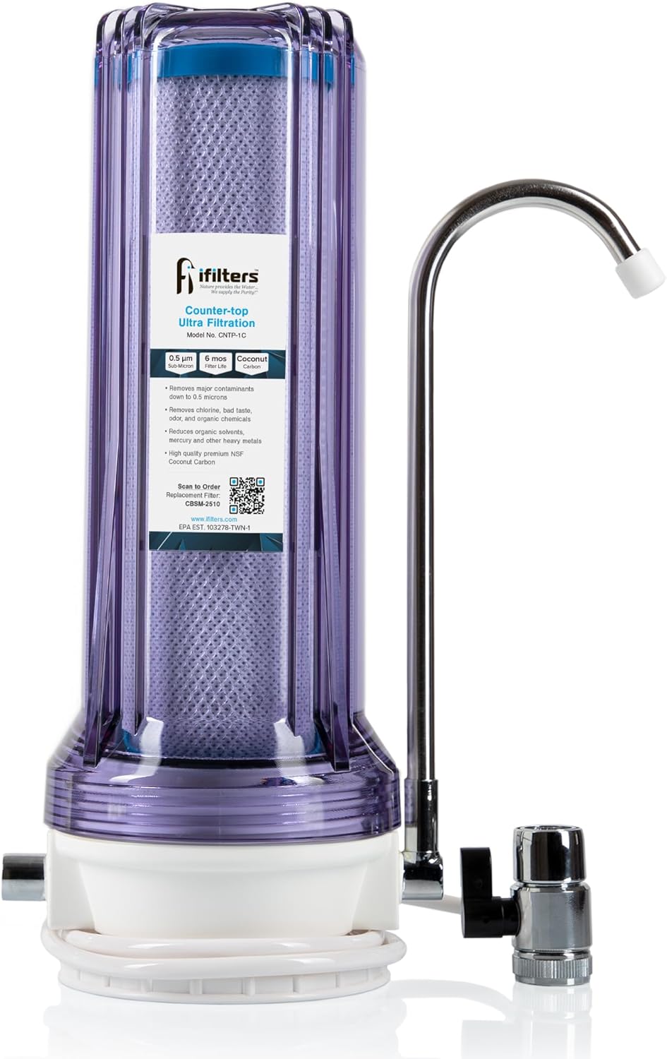 Filtro de agua para encimera iFilters CNTP-1C