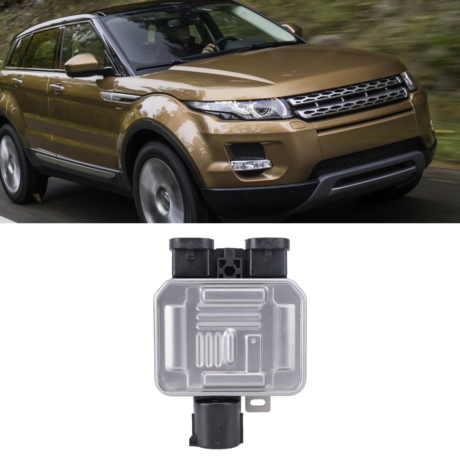 Haofy LR045248 Sostituzione per LR2 2, LR100364 Sport, Efficiente Modulo di Controllo della Ventola di Raffreddamento a Radiatore Materiale Metallico per S60 S80 V60 V70 XC60 XC70,