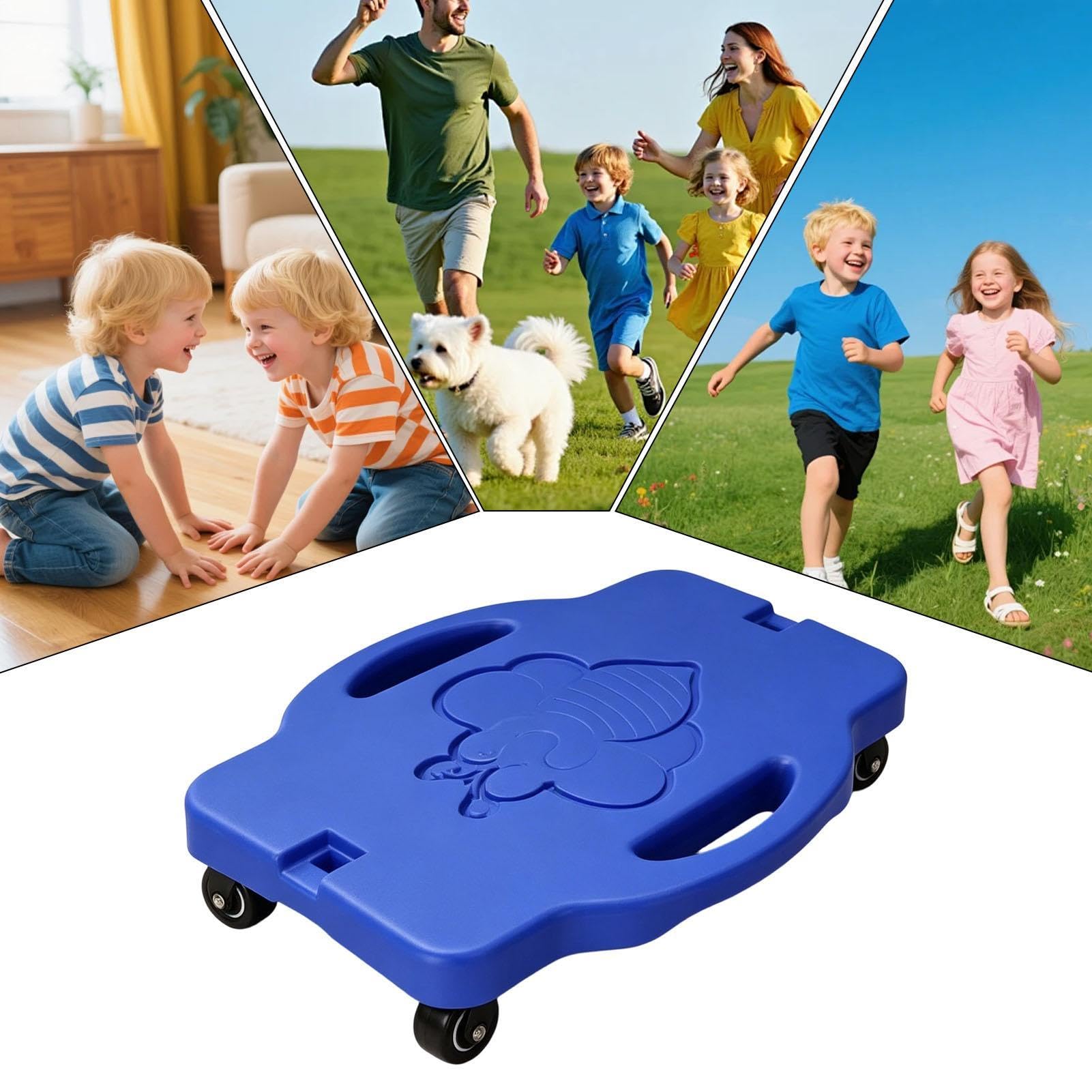 Rollbrett für Gleichgewicht, sensorisches Spielzeug – Rollbrett für Spiele – für Zuhause, Fitnessstudio, Schule, Spielplatz, Camping, Jungen und Mädchen ab 3 Jahren
