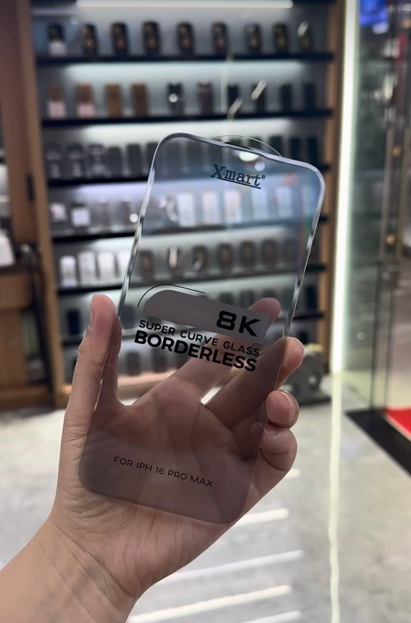 Xmart Anti-Spy 8K Privacy Tempered Glass Screen Protector, Borderless Full Coverage, Sensitive Touch, Ultra HD Clarity (BLACK, 6.9, APPLE IPHONE 16 PRO MAX)-image-29