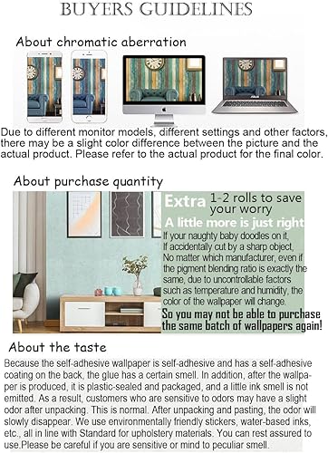 Miniatura 8 de KFZ Self Adhesive Wood Wallpaper Furniture Sticker,Removable Countertops,Roll Film Vinyl Contact Paper,Peel and Stick Wallpaper,Nordic White Maple